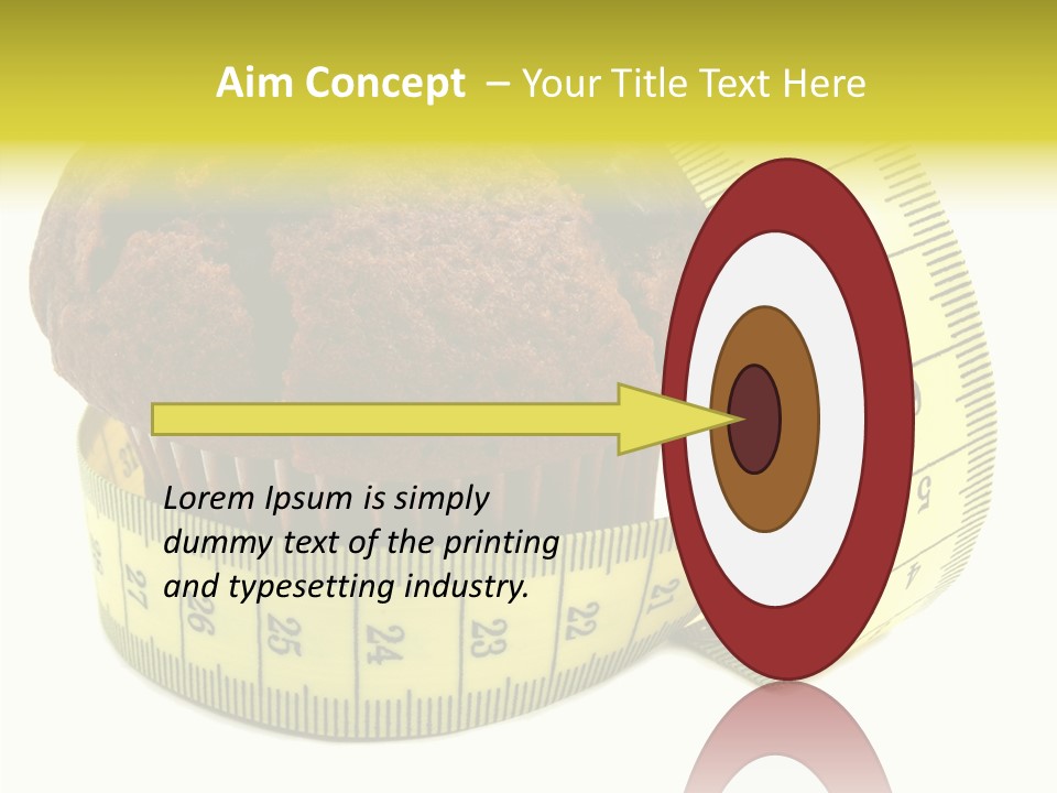 Object Cookie Breakfast PowerPoint Template