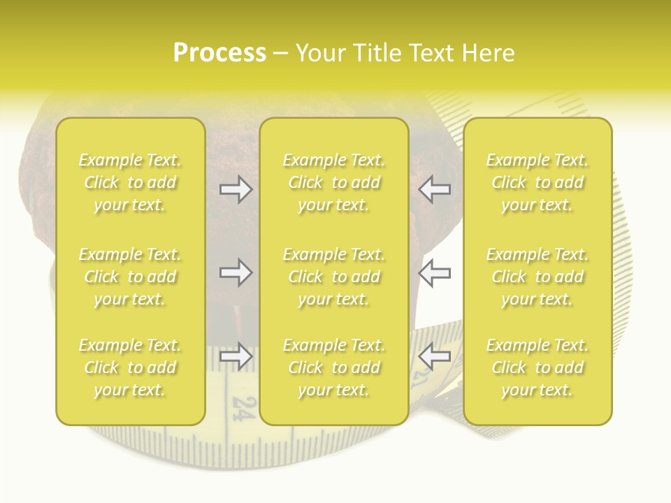 Object Cookie Breakfast PowerPoint Template