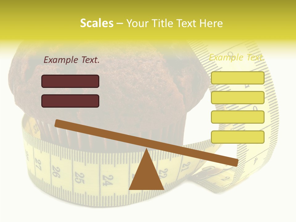 Object Cookie Breakfast PowerPoint Template