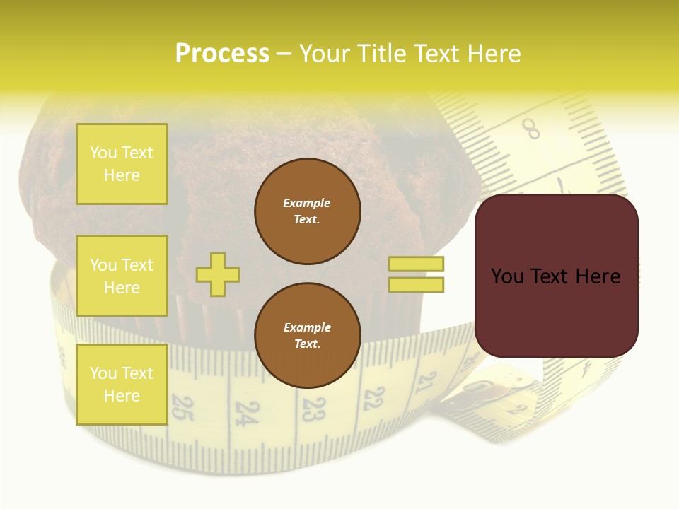 Object Cookie Breakfast PowerPoint Template