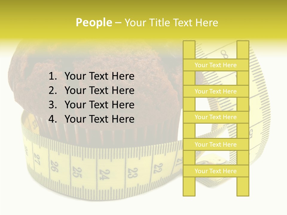 Object Cookie Breakfast PowerPoint Template