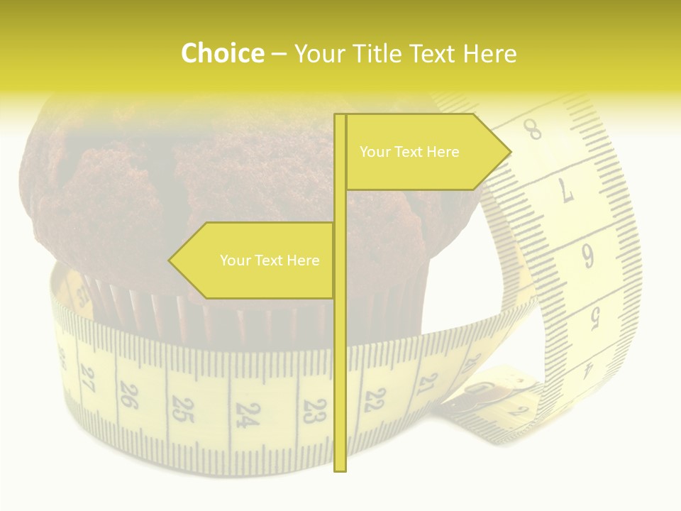 Object Cookie Breakfast PowerPoint Template