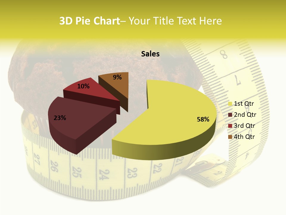 Object Cookie Breakfast PowerPoint Template