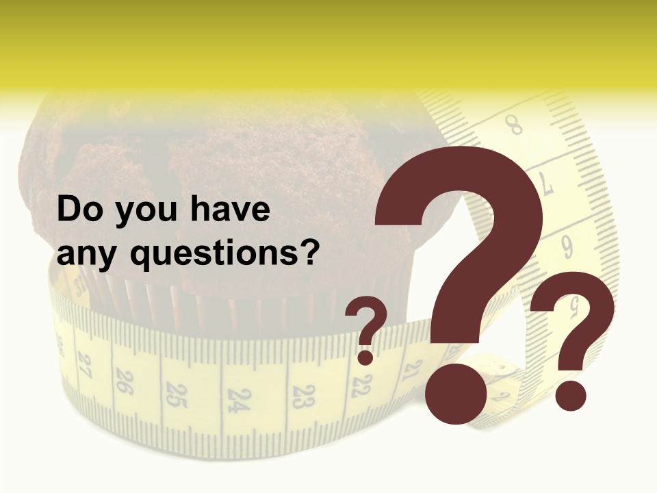 Object Cookie Breakfast PowerPoint Template