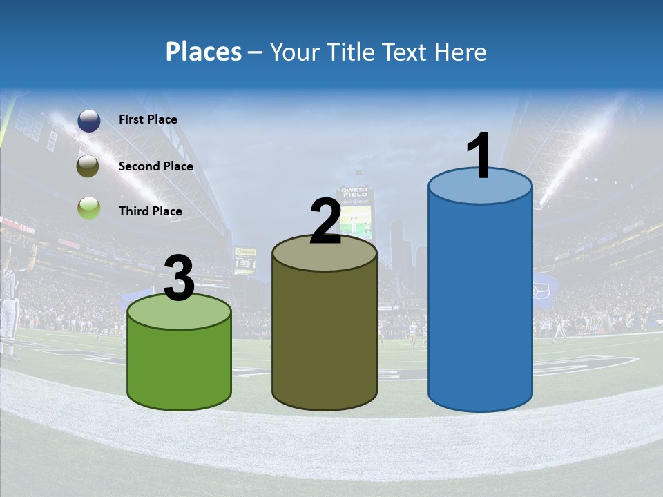 Referee Cloudy Fish Eye PowerPoint Template