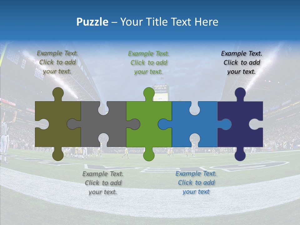 Referee Cloudy Fish Eye PowerPoint Template