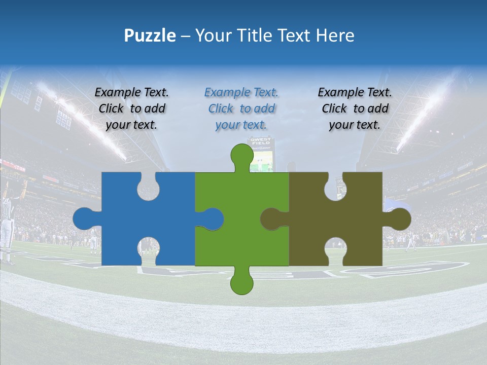 Referee Cloudy Fish Eye PowerPoint Template