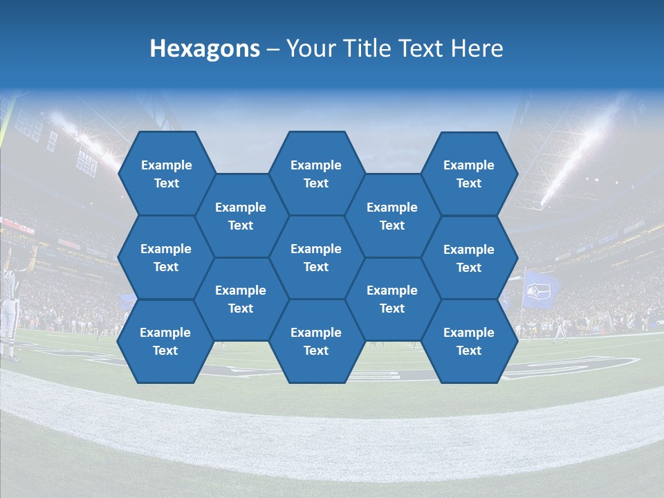 Referee Cloudy Fish Eye PowerPoint Template