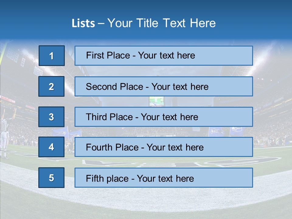 Referee Cloudy Fish Eye PowerPoint Template