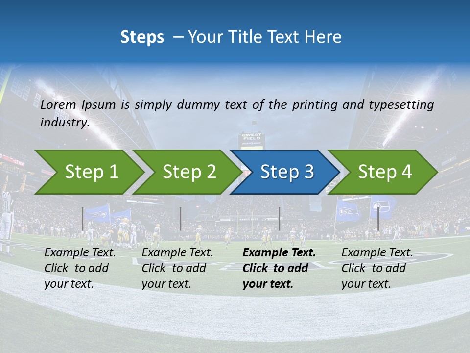 Referee Cloudy Fish Eye PowerPoint Template