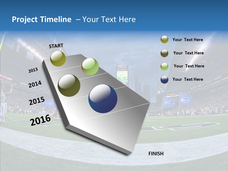 Referee Cloudy Fish Eye PowerPoint Template