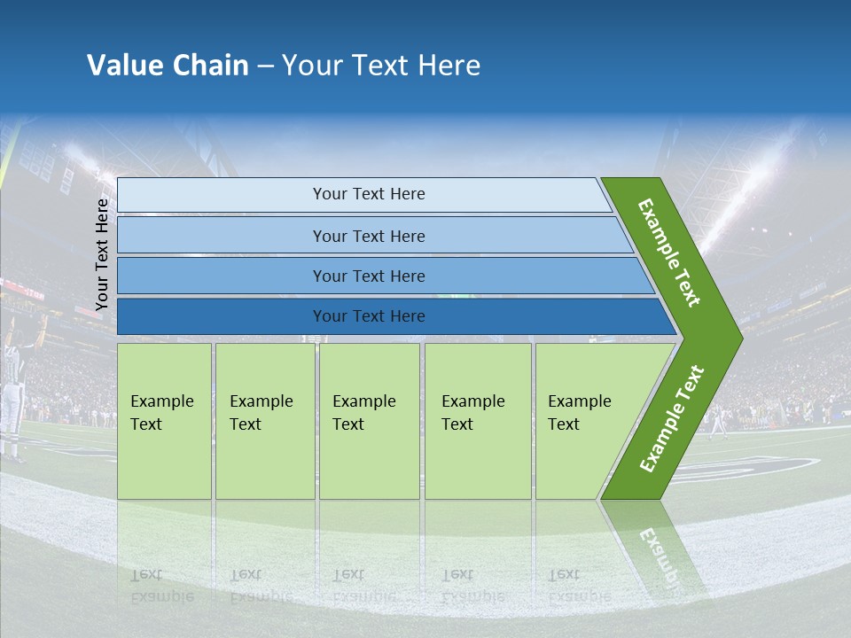 Referee Cloudy Fish Eye PowerPoint Template