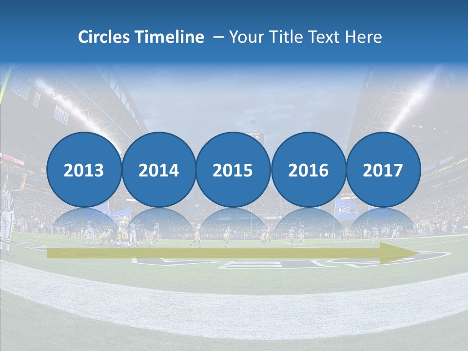 Referee Cloudy Fish Eye PowerPoint Template