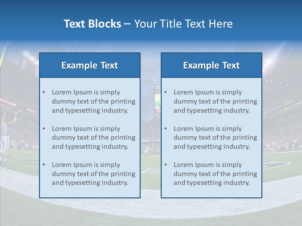Referee Cloudy Fish Eye PowerPoint Template