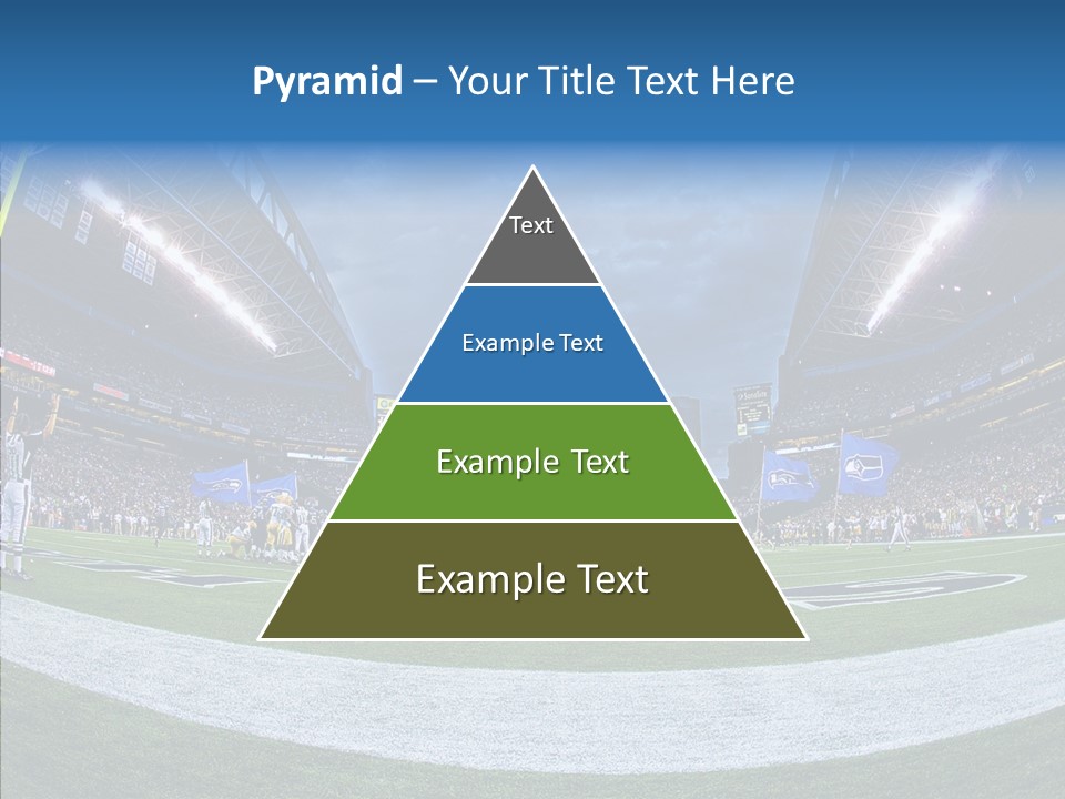 Referee Cloudy Fish Eye PowerPoint Template
