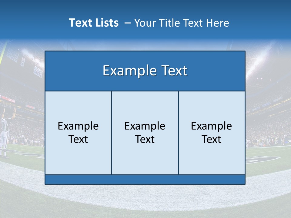 Referee Cloudy Fish Eye PowerPoint Template