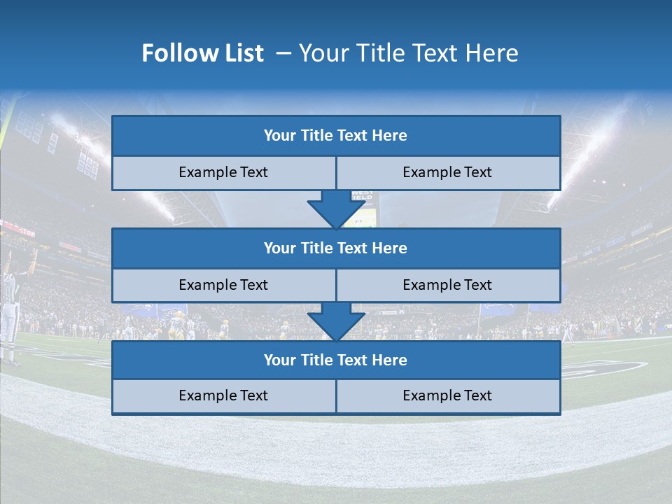 Referee Cloudy Fish Eye PowerPoint Template
