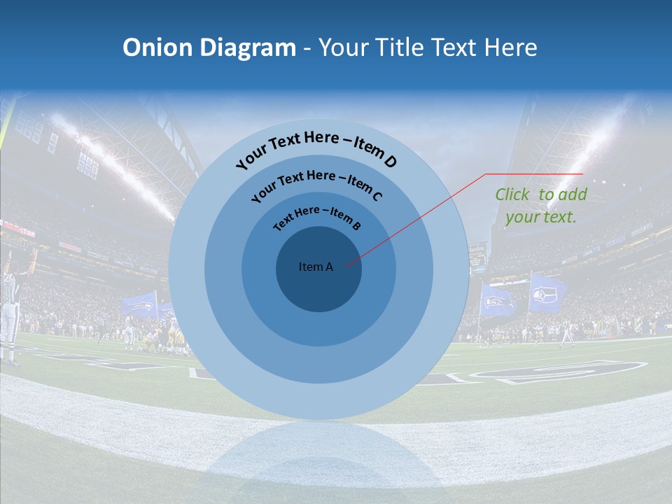 Referee Cloudy Fish Eye PowerPoint Template