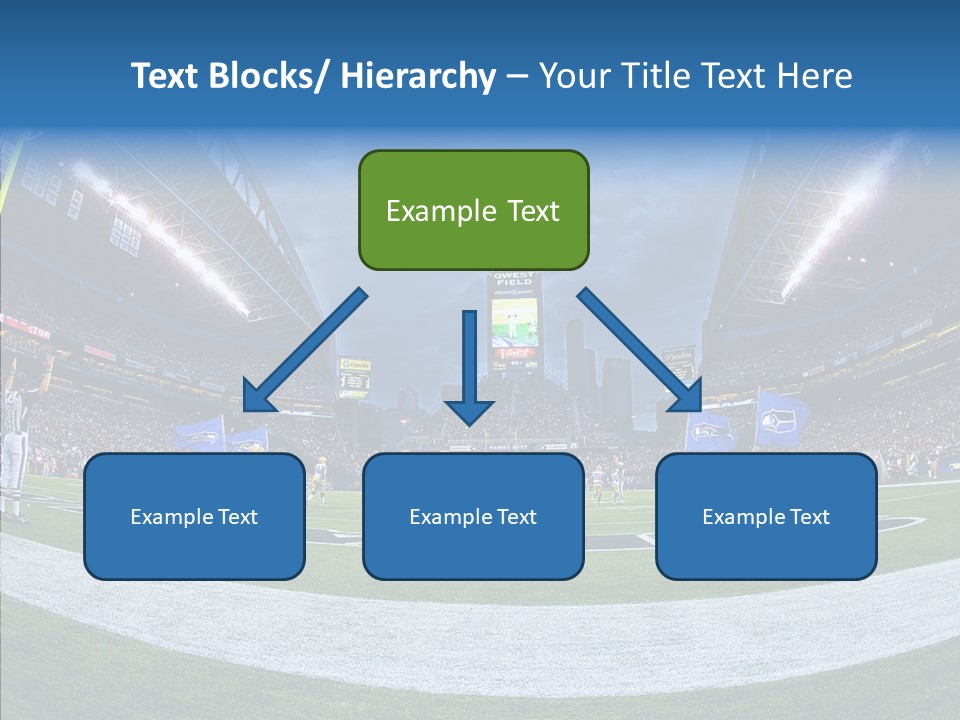 Referee Cloudy Fish Eye PowerPoint Template