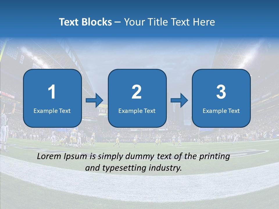 Referee Cloudy Fish Eye PowerPoint Template