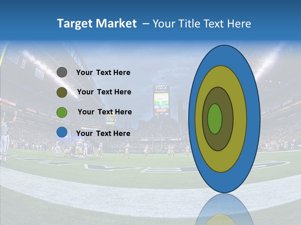 Referee Cloudy Fish Eye PowerPoint Template