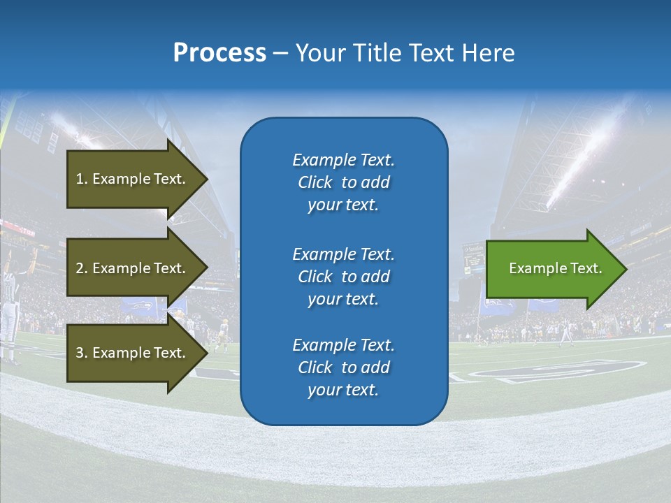 Referee Cloudy Fish Eye PowerPoint Template