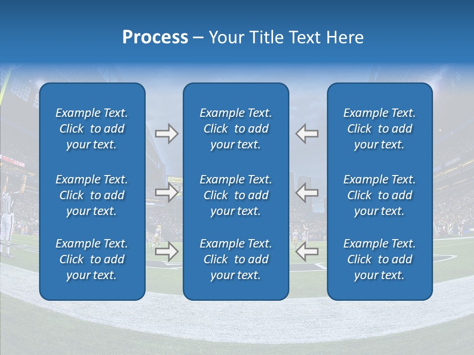 Referee Cloudy Fish Eye PowerPoint Template
