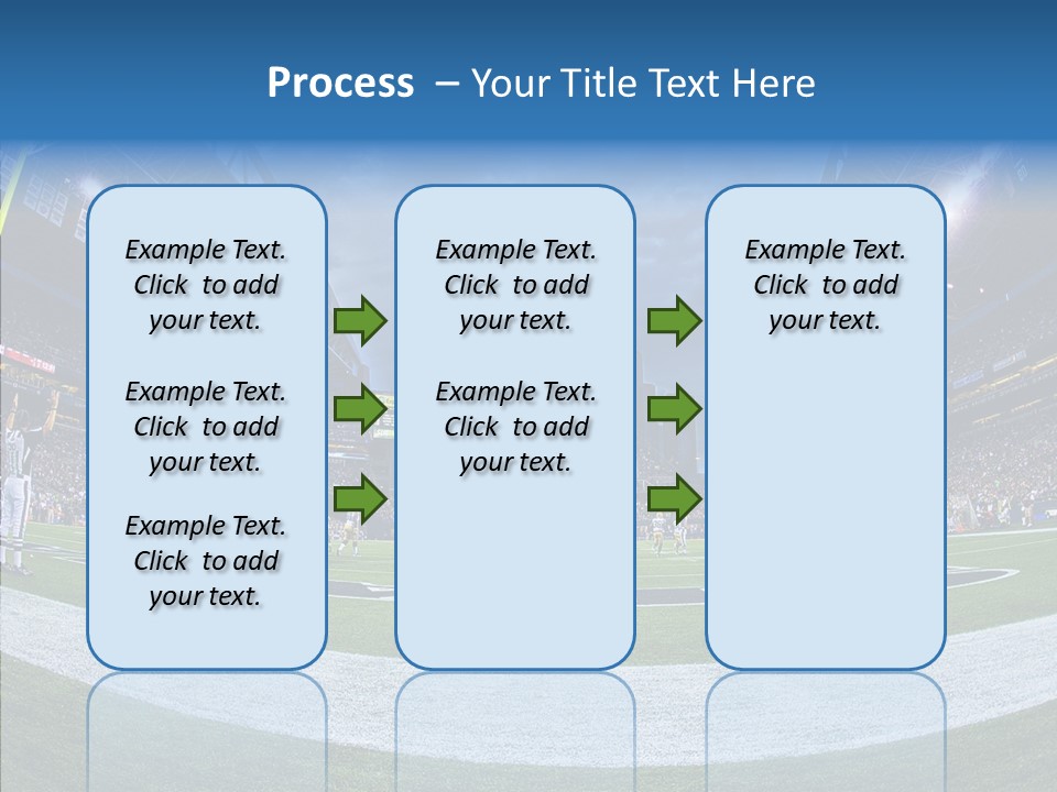 Referee Cloudy Fish Eye PowerPoint Template