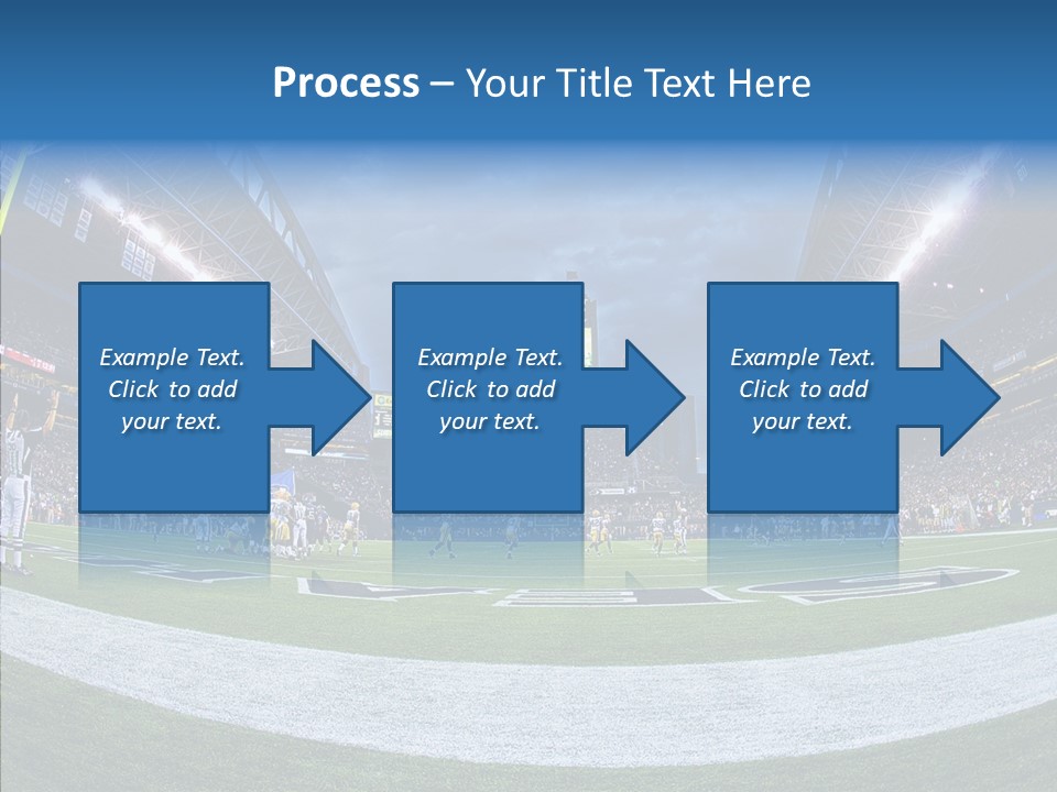 Referee Cloudy Fish Eye PowerPoint Template