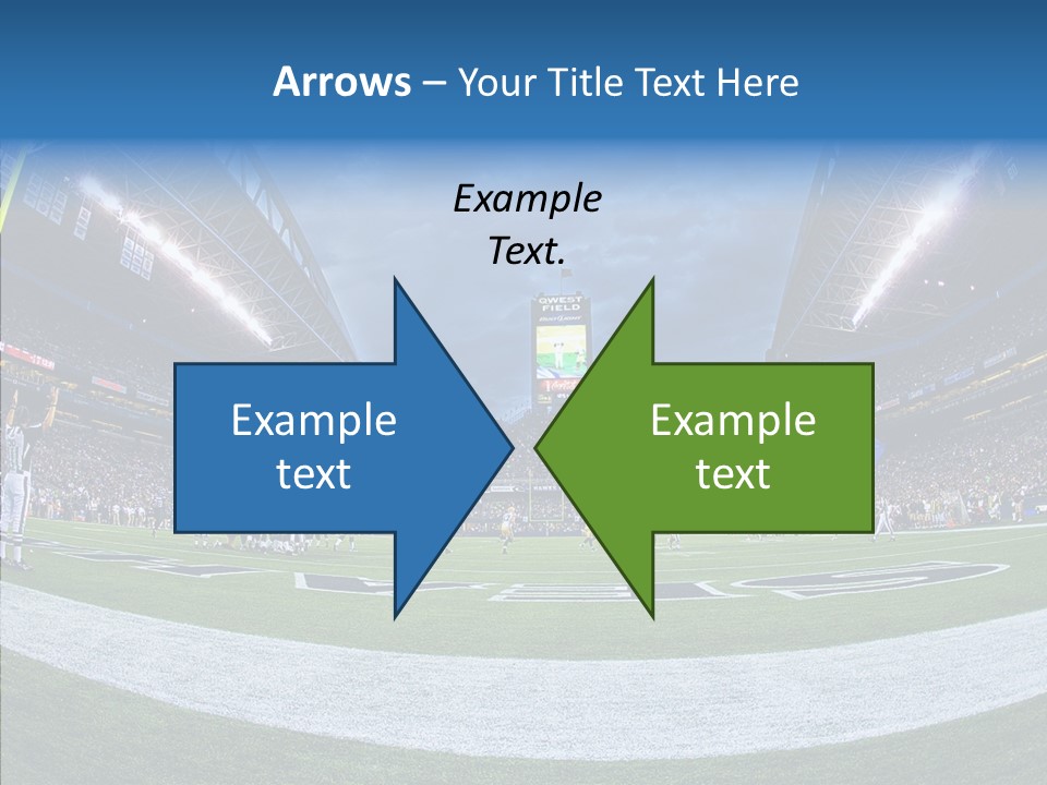 Referee Cloudy Fish Eye PowerPoint Template