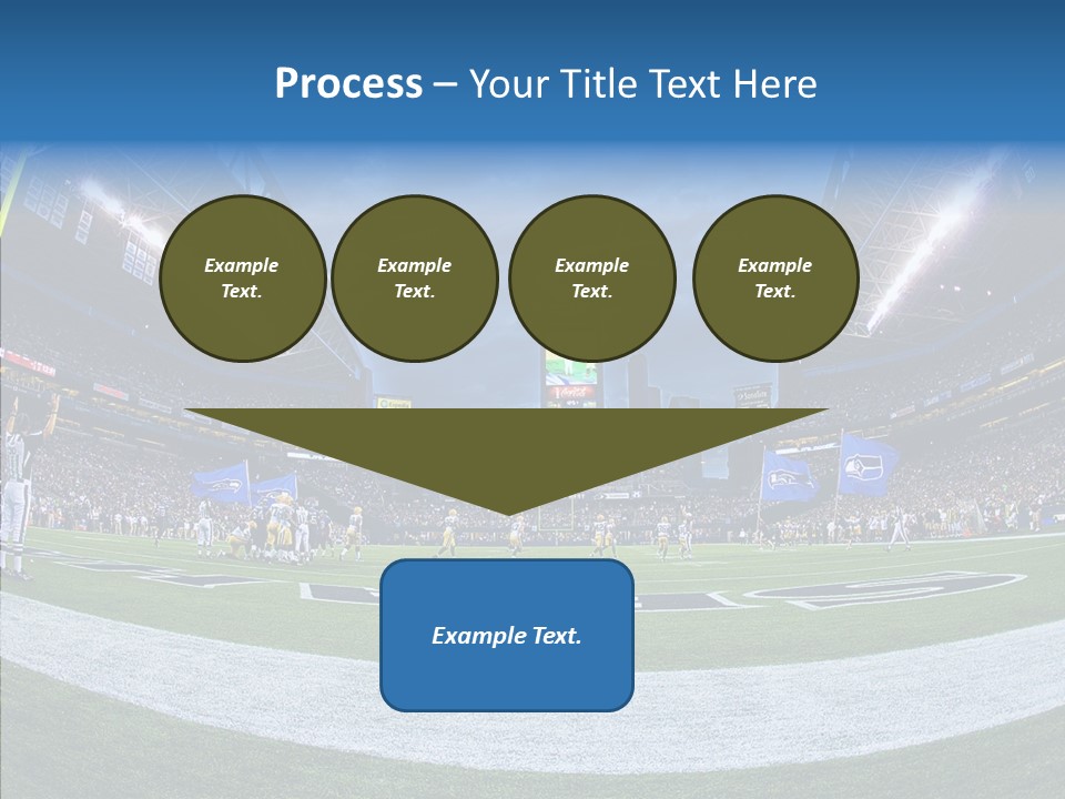 Referee Cloudy Fish Eye PowerPoint Template