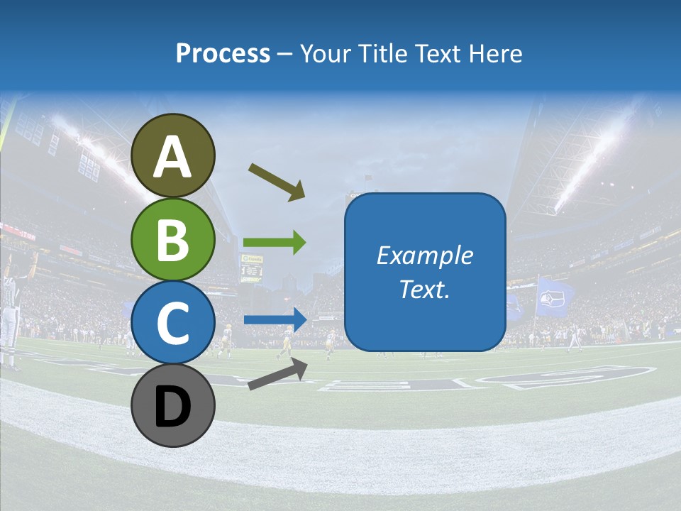 Referee Cloudy Fish Eye PowerPoint Template