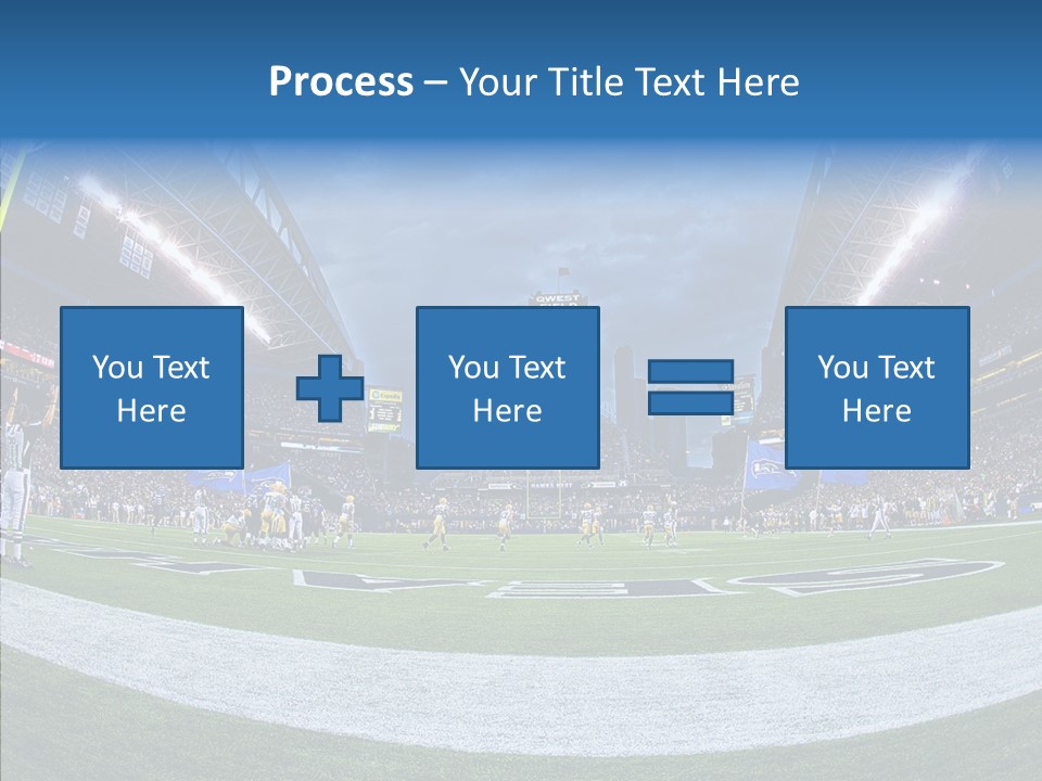 Referee Cloudy Fish Eye PowerPoint Template