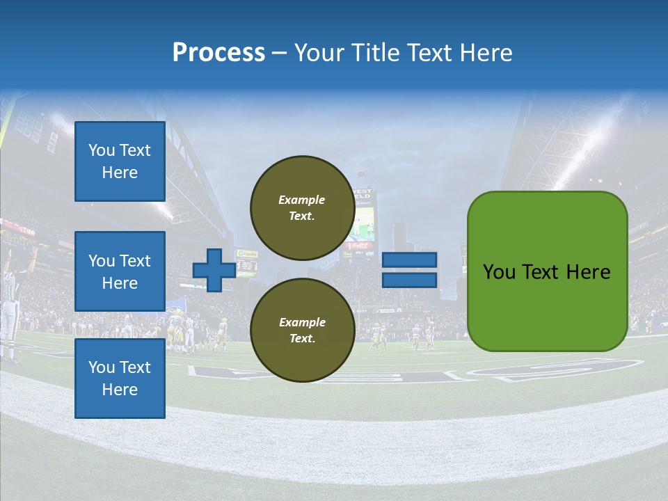 Referee Cloudy Fish Eye PowerPoint Template