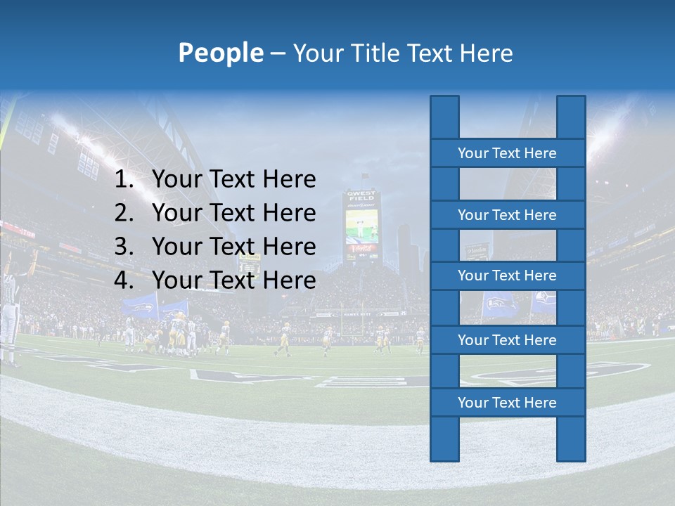 Referee Cloudy Fish Eye PowerPoint Template