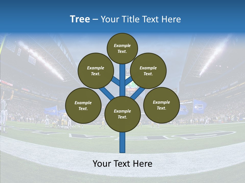 Referee Cloudy Fish Eye PowerPoint Template