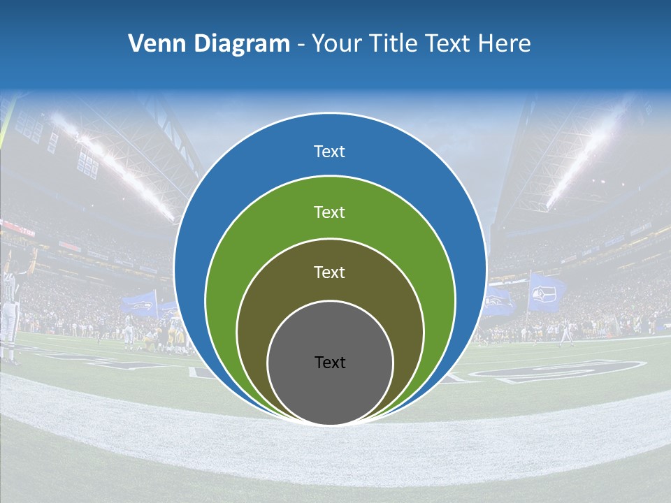Referee Cloudy Fish Eye PowerPoint Template