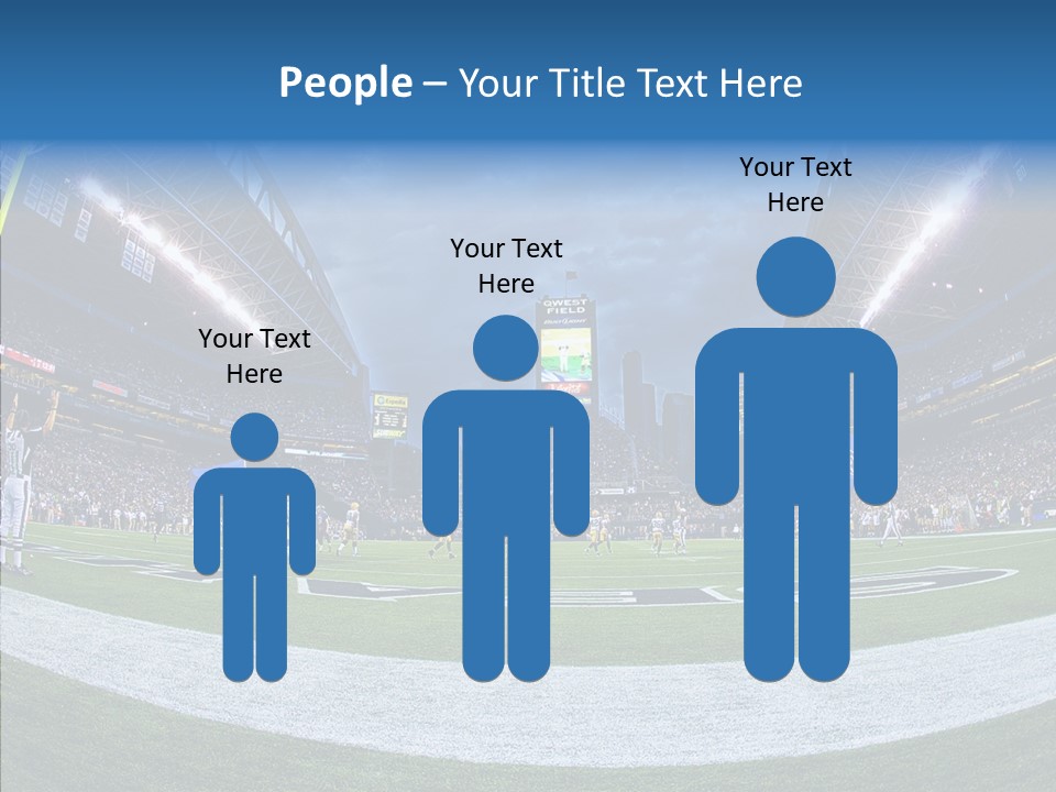 Referee Cloudy Fish Eye PowerPoint Template