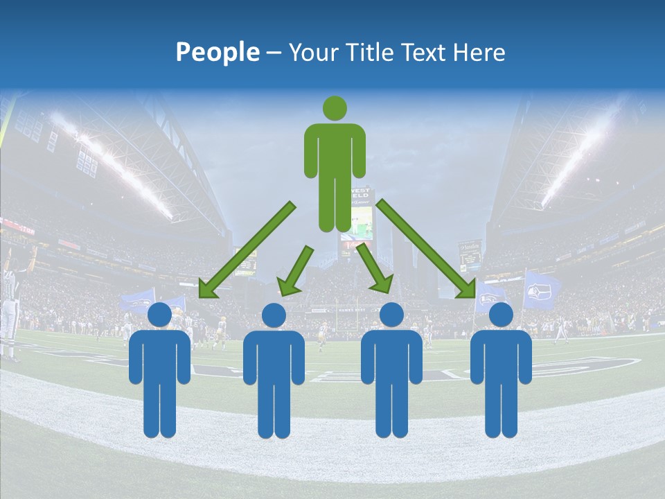 Referee Cloudy Fish Eye PowerPoint Template