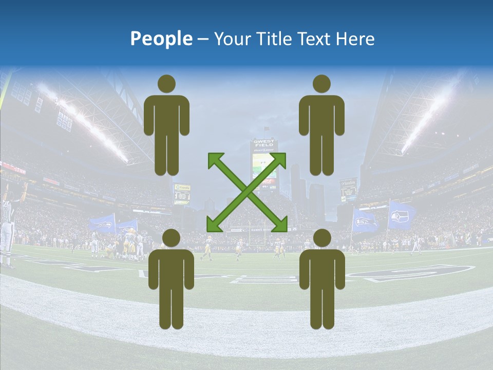 Referee Cloudy Fish Eye PowerPoint Template