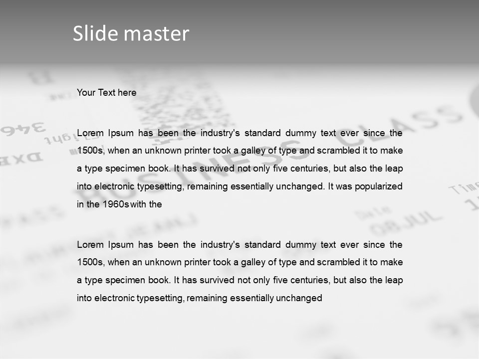 Macro Trip Checking PowerPoint Template