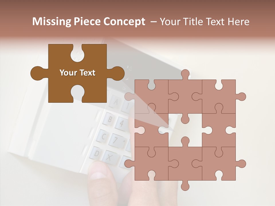 Safety Part Of Password PowerPoint Template