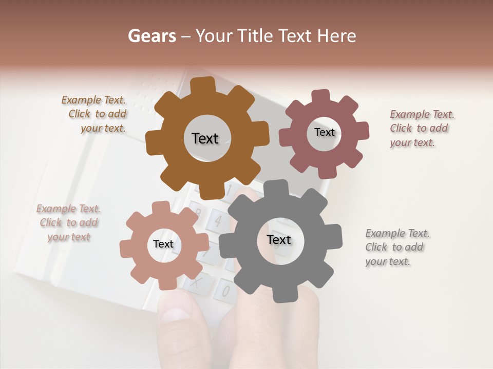 Safety Part Of Password PowerPoint Template