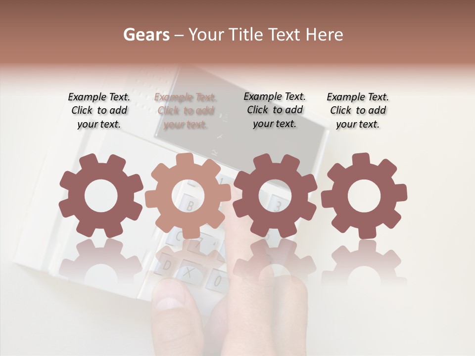 Safety Part Of Password PowerPoint Template