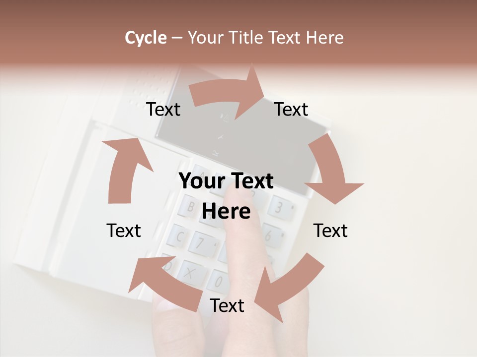Safety Part Of Password PowerPoint Template