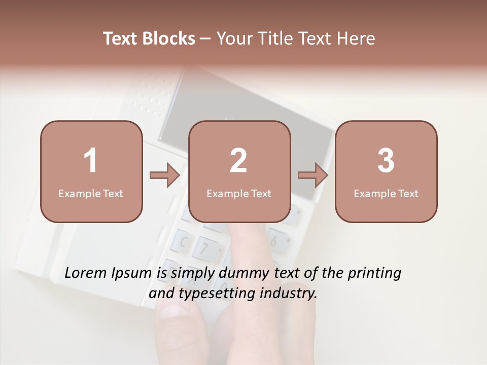 Safety Part Of Password PowerPoint Template