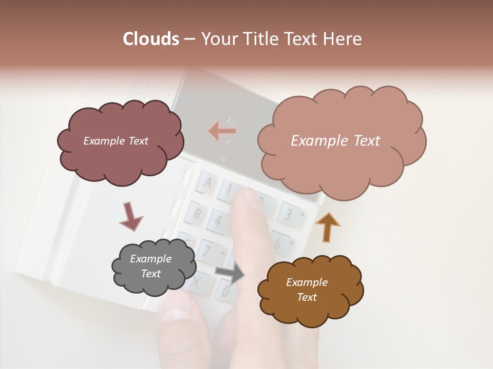Safety Part Of Password PowerPoint Template