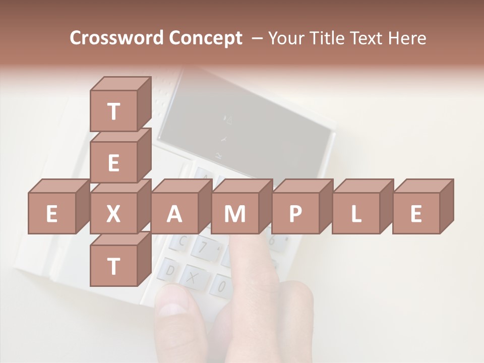 Safety Part Of Password PowerPoint Template