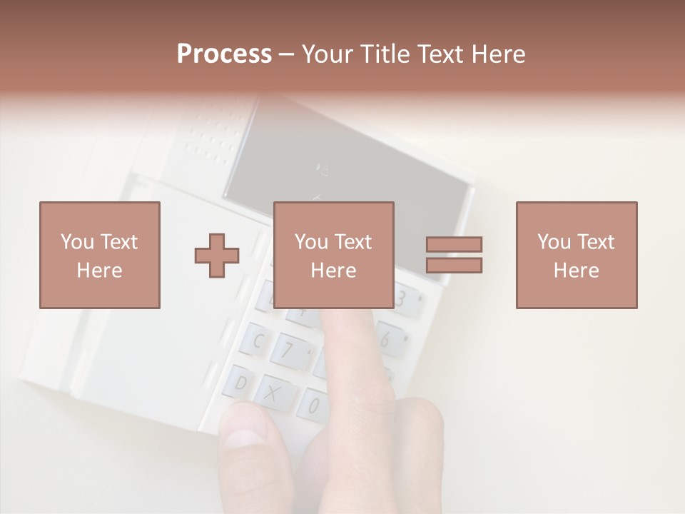 Safety Part Of Password PowerPoint Template