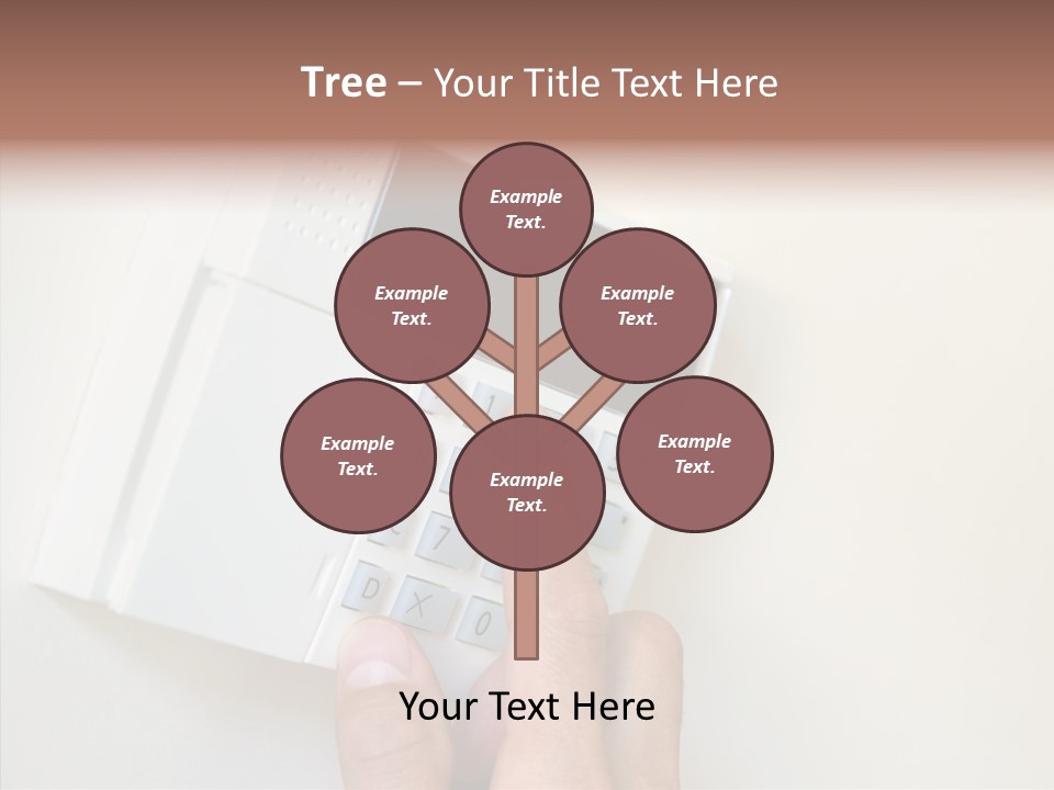 Safety Part Of Password PowerPoint Template